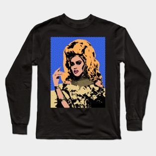 Trinity K Bonet style pop art Long Sleeve T-Shirt